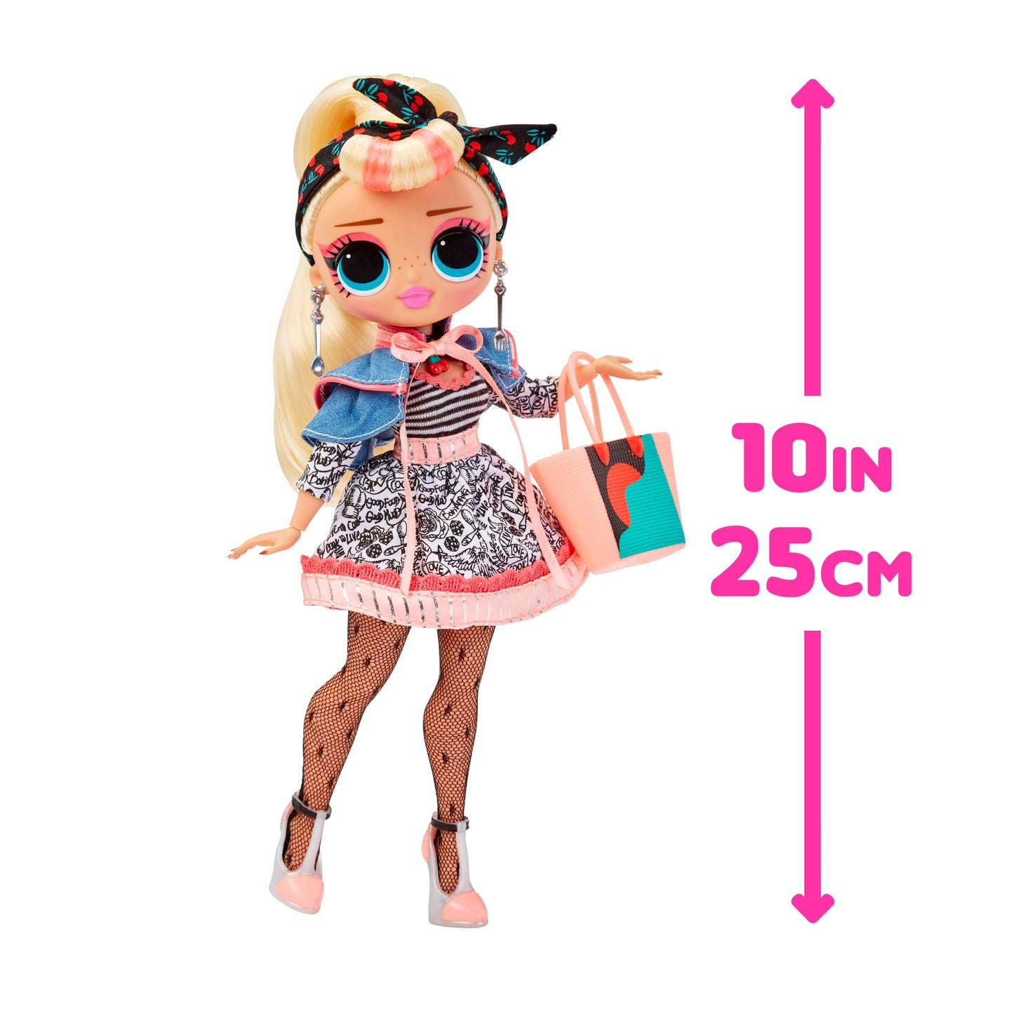 L.O.L. Surprise! OMG To-Go Diner playset with 45+ surprises - Includes color changes and exclusive fashion doll Miss Sundae - For collectors & kids ages 4+