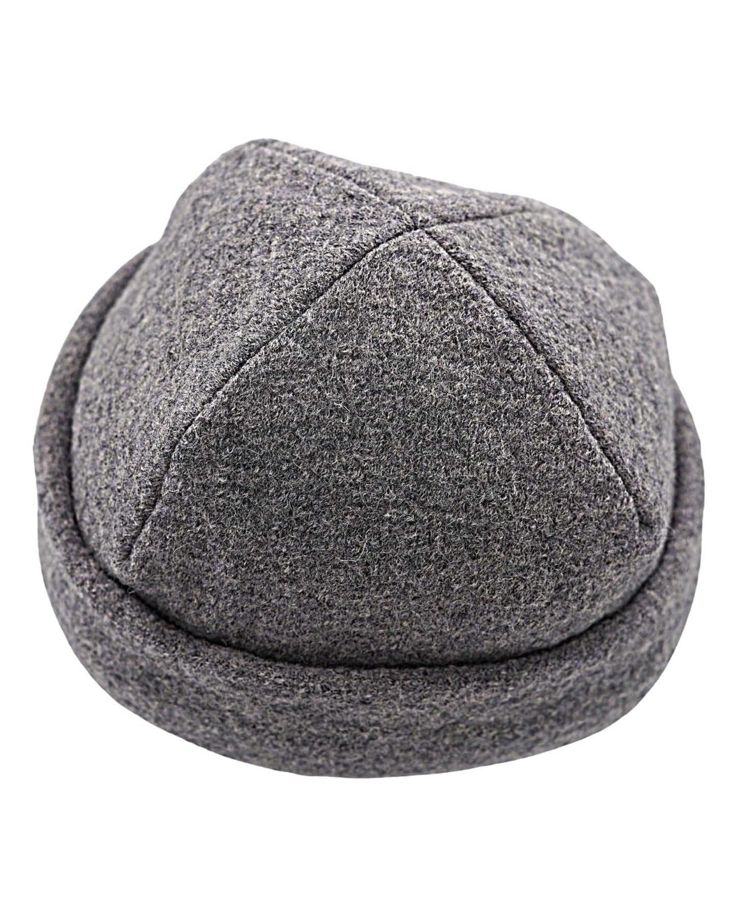 Freedom® Sauna Hat in Stone Gray made of wool walk - 100% sheep's wool - Premium sauna accessory for men and women - Flexible size - Made in Lüneburg.