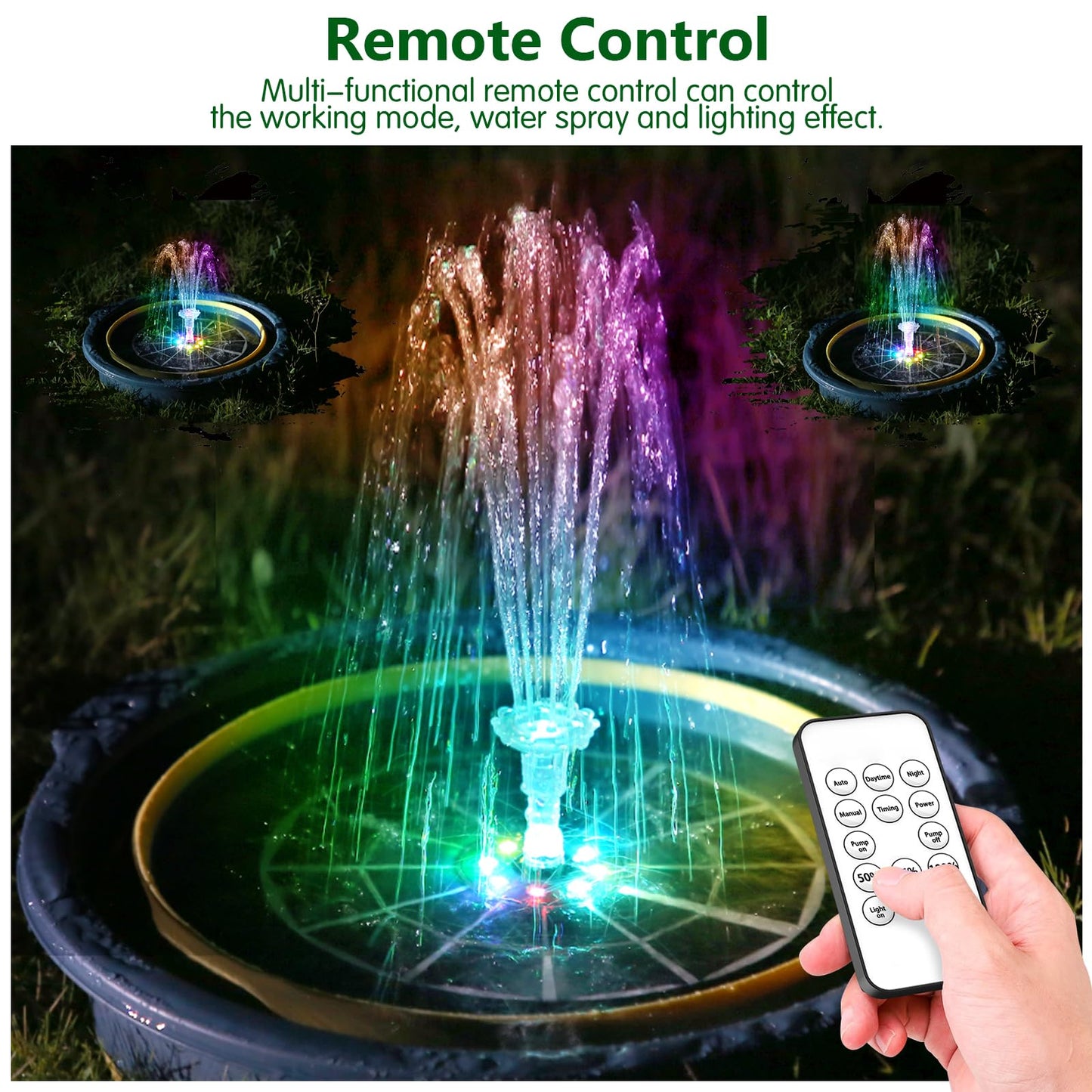 5.5W Solar Fountain for Outdoor use