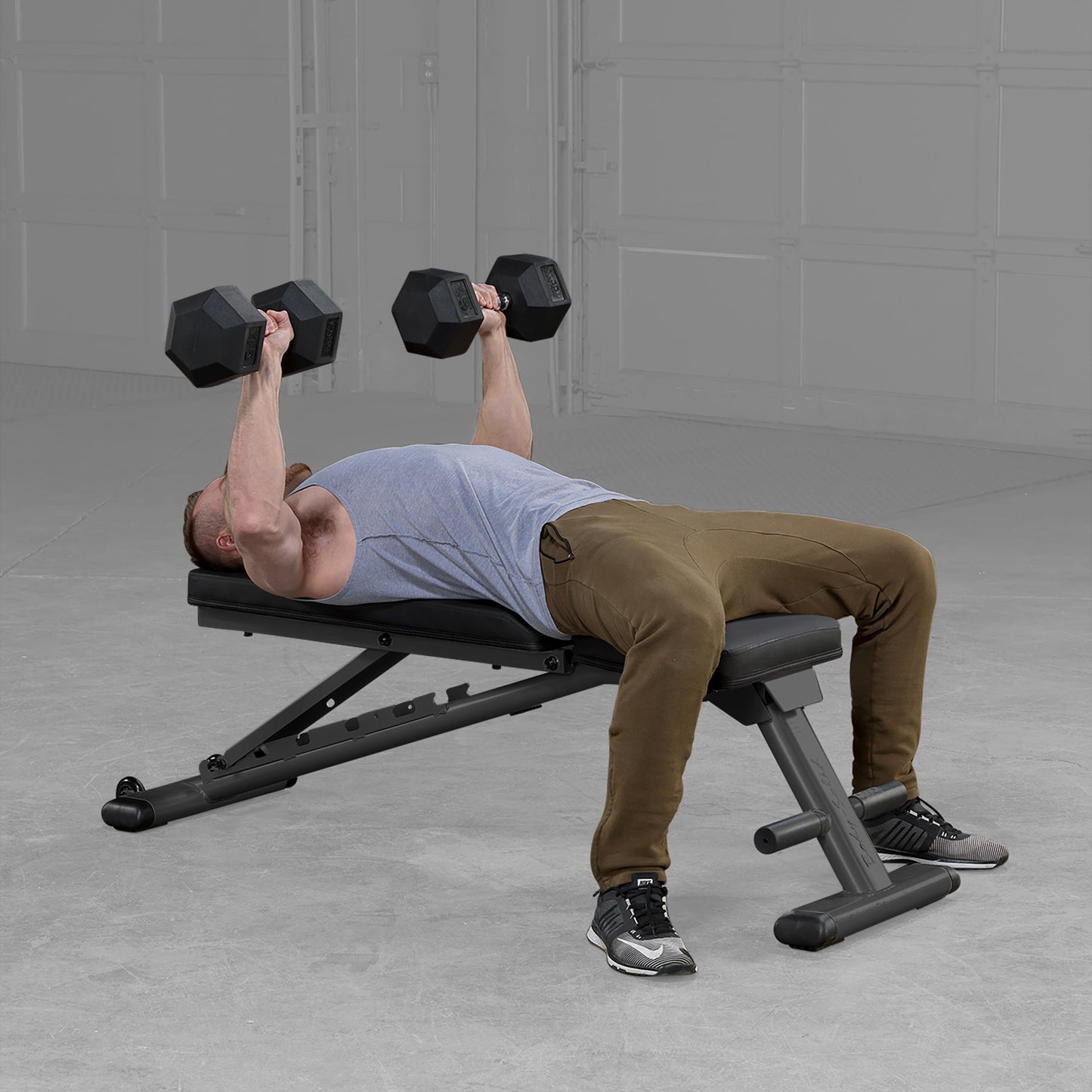Body-Solid GFID-225B weight bench | foldable | fully assembled | incline setting | combination bench | workout bench | incline bench | flat bench | fitness bench | bench