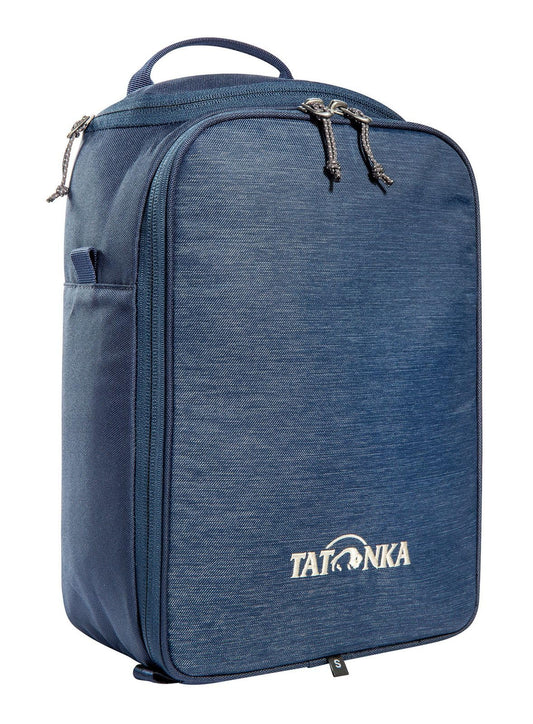 Tatonka Cooler Bag S (6l) - Insulated bag for backpacks up to 20 liters - With inner compartment for cooling packs and 2 zipper openings (front & top) - 22 x 12 x 30 cm (Navy)