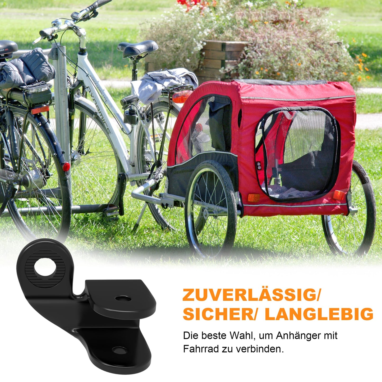 NICEDACK bike trailer hitch for trailers