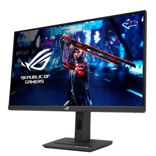 ASUS ROG Strix XG27ACS 27-inch USB-C Gaming Monitor (2560x1440, 180Hz, 1ms response time, Fast IPS, G-Sync Compatible, HDR, HDMI, DisplayPort, USB-C Power Delivery)