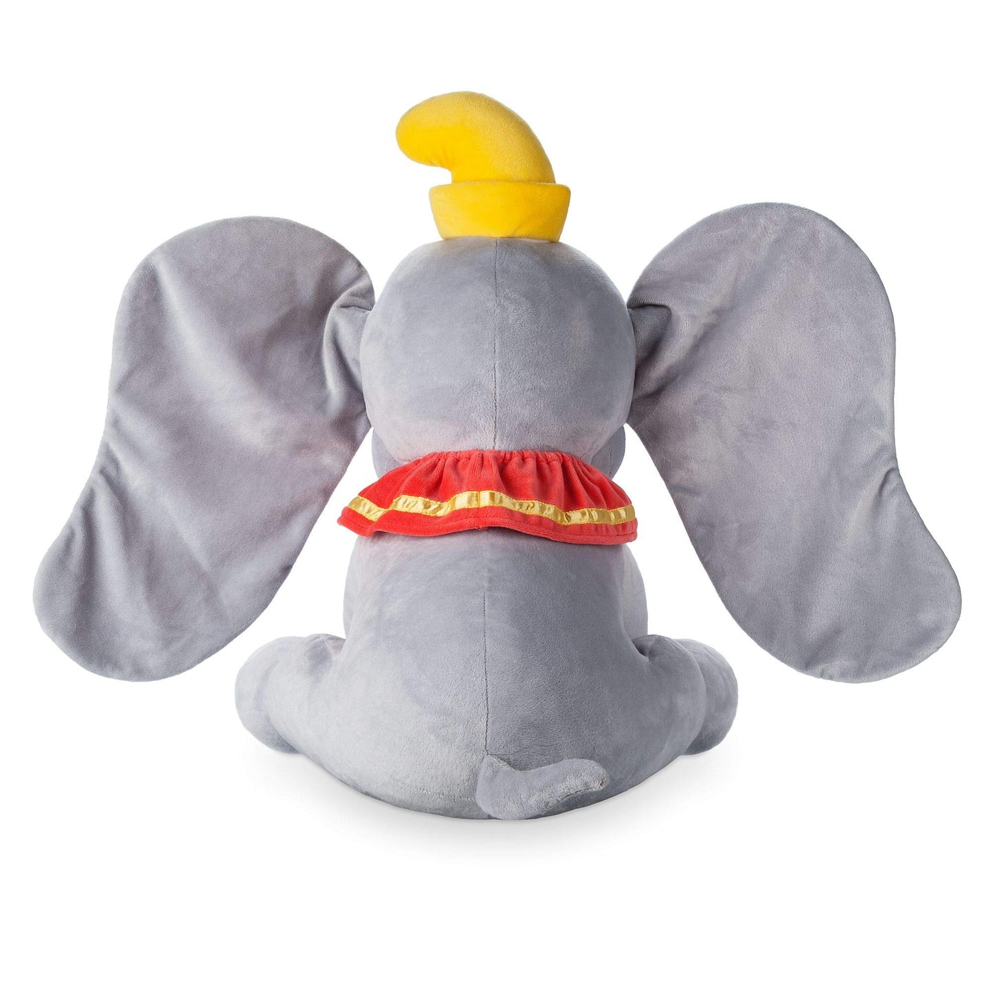 Disney Store Large Plush Dumbo, 58 cm, iconic sitting figure with embroidered details and 3D ears, suitable for all ages.
