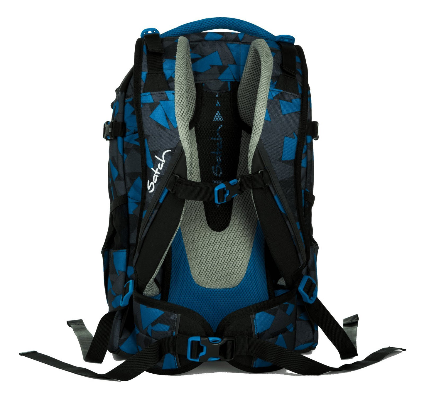 Satch Pack Blue Triangle school backpack set 3-piece.