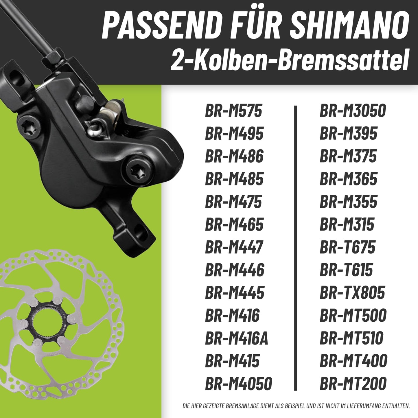 2-pack Shimano B05S brake pads resin successor B03S for hydraulic disc brakes incl. MSZweirad Bleedblock