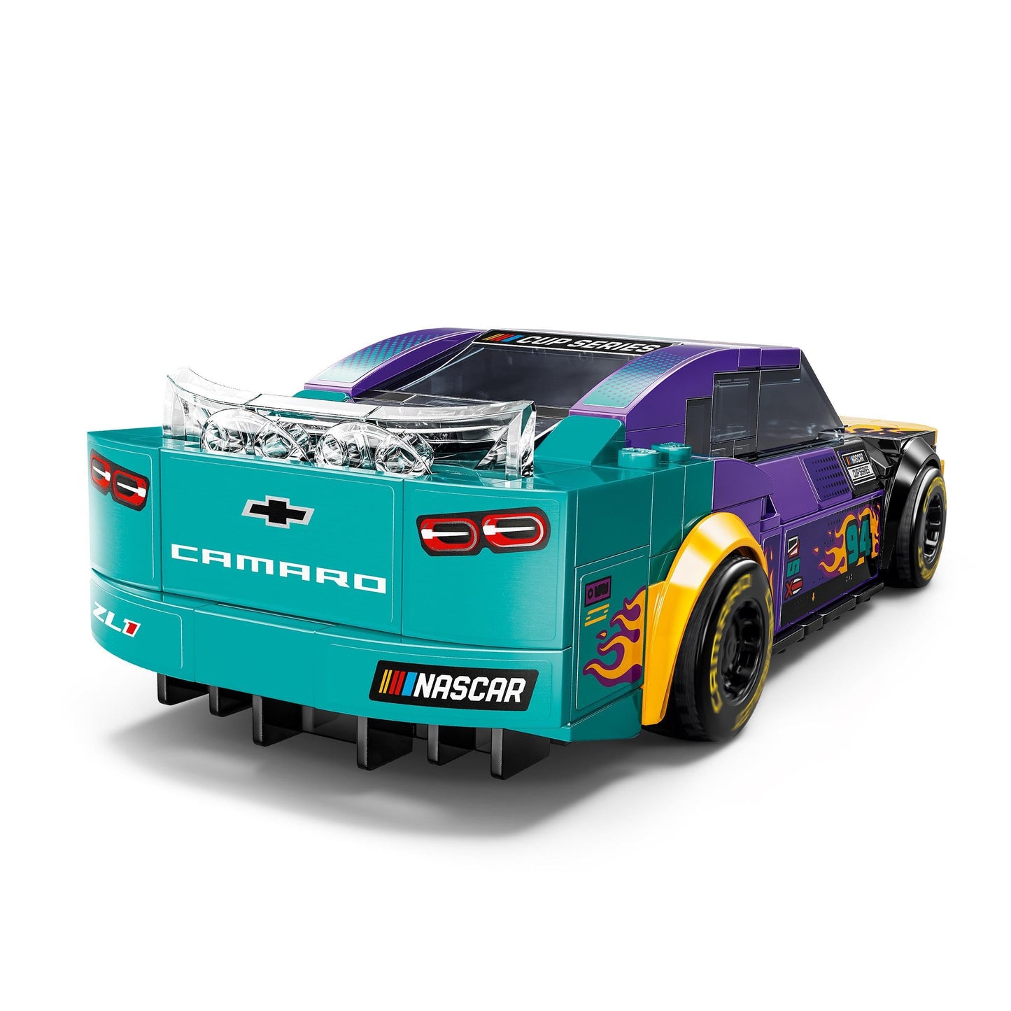 LEGO Speed Champions NASCAR Next Gen Chevrolet Camaro ZL1 toy car; Build and play set with race car; Gift for boys and girls aged 9 and up 76935