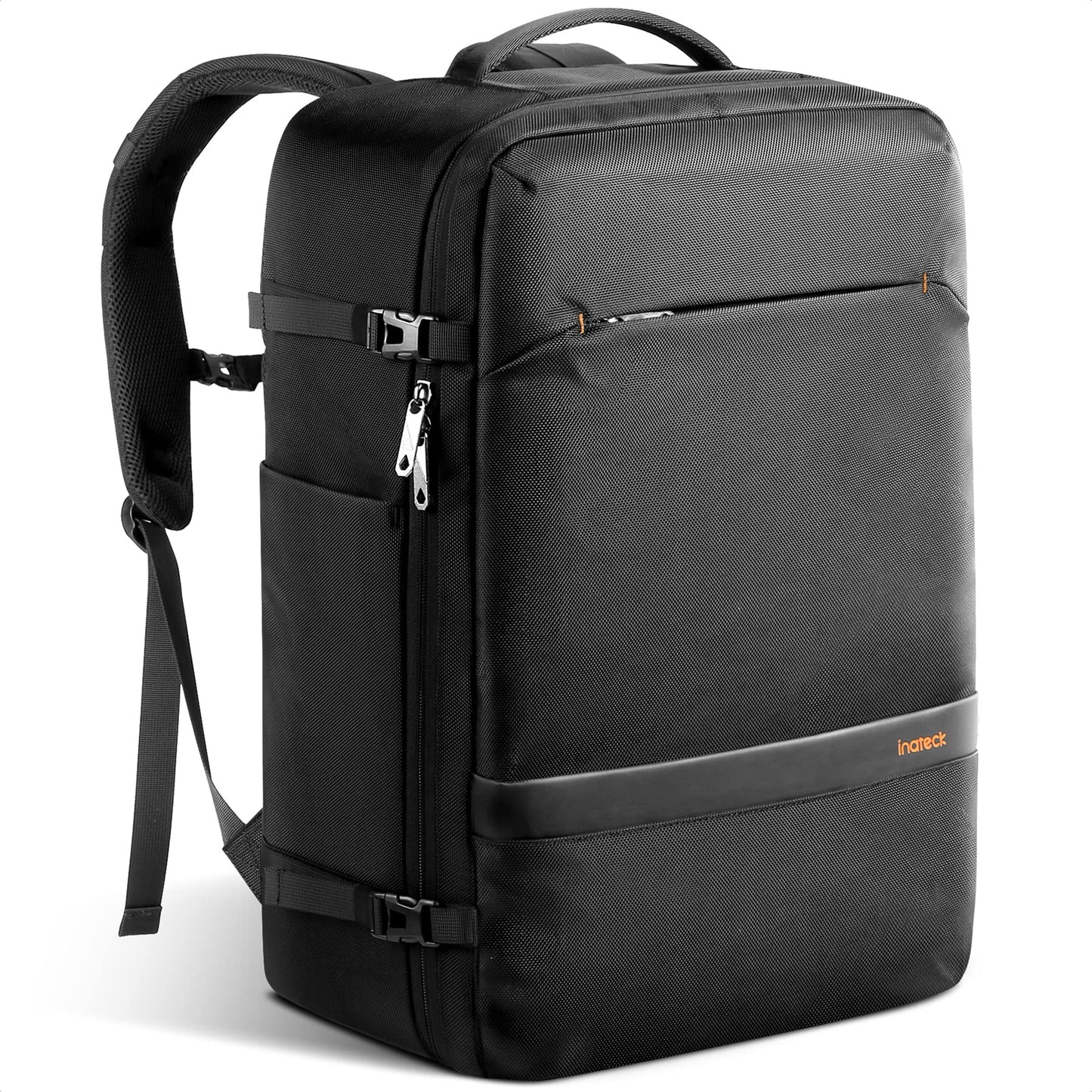 Inateck 42L super large carry-on travel backpack airplane laptop backpack for 15.6 inch notebooks, flight approved cabin backpack for weekend trips.