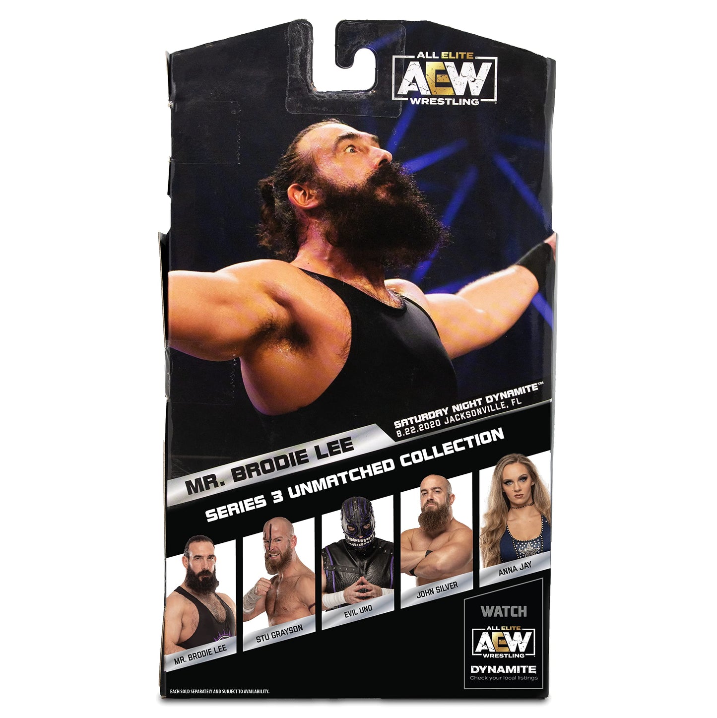 AEW 6-inch Unmatched Collection - Mr. Brodie Lee Wrestling Action Figure