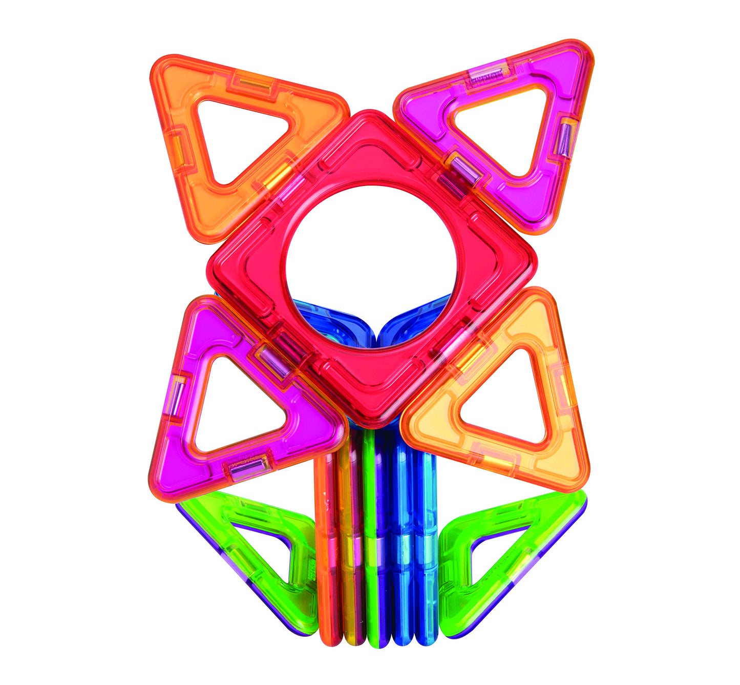 Magformers Basic Plus magnetic building vehicle, 14 circles, multicolor