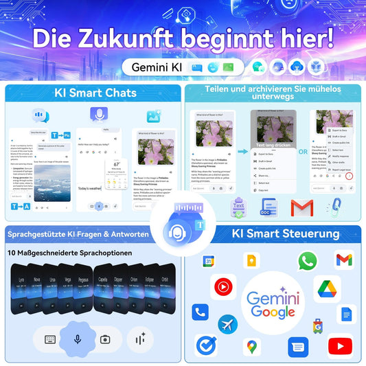 TABWEE Android 15 tablet with keyboard - 24GB RAM+128GB ROM+2TB TF, Octa Core, gaming tablet 11 inches, Widevine L1, 1920x1200 FHD+IPS, 8000mAh battery, Gemini AI, 13MP+5MP AI camera, Face ID, 5G WiFi, GPS.