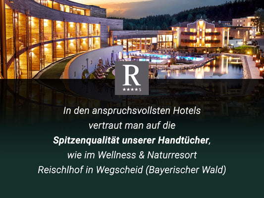 ZOLLNER 10-piece set of towels in 50x100 cm - Fluffy cotton bath towels - with modern striped border - washable up to 60°C - with practical loop for hanging - in grey - hotel quality