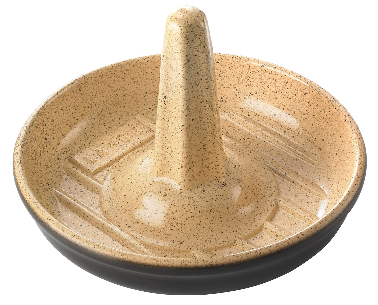 Roman Roaster Chicken Roaster made of natural clay poultry roaster with aroma container for grill & oven Ø 18 cm