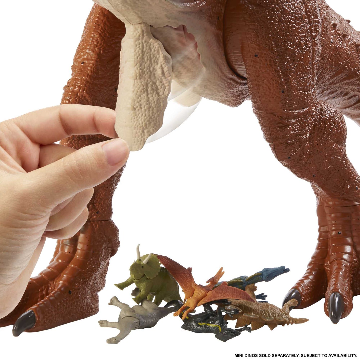 Jurassic World HBY86 - Giant Dino Carnotaurus Toro Dinosaur Action Figure, Dinosaur Toy for ages 4 and up.