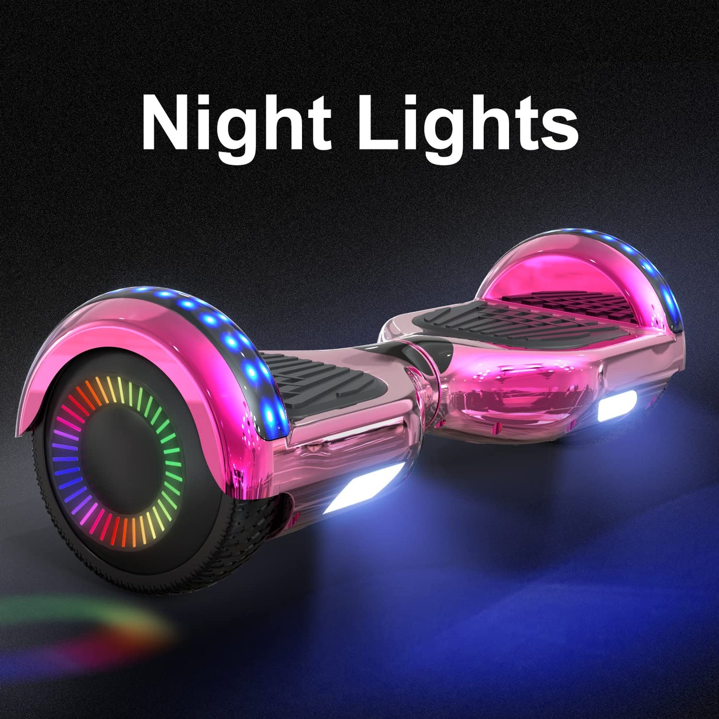 GeekMe Hoverboards, Hoverboards for Kids, Hoverboards with Bluetooth Speaker, Cool LED Lights, Gift for Kids
