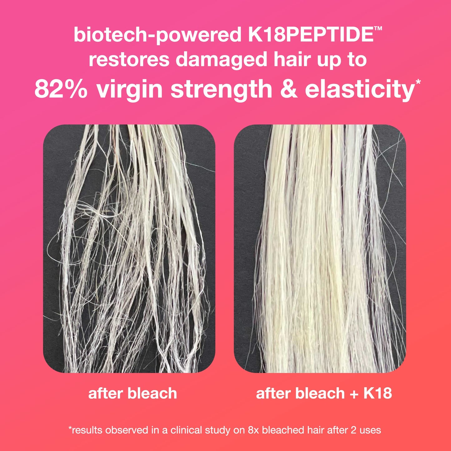 K18 Pro Repair Mask 150 ml, white.