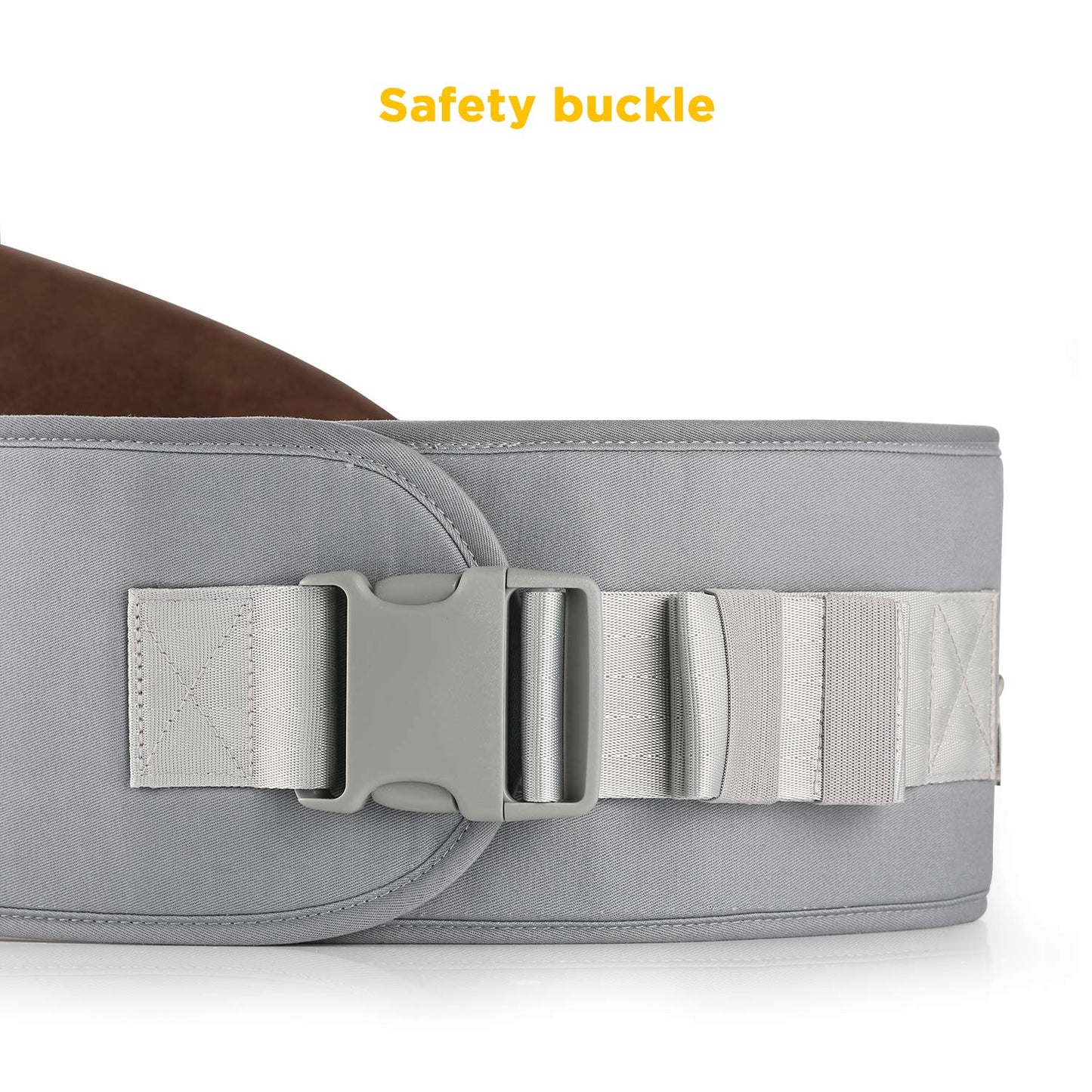 GAGAKU Baby Hip Seat Lightweight Waist Stool 4 Carrying Positions for Children 0-36 Months Infant - Gray