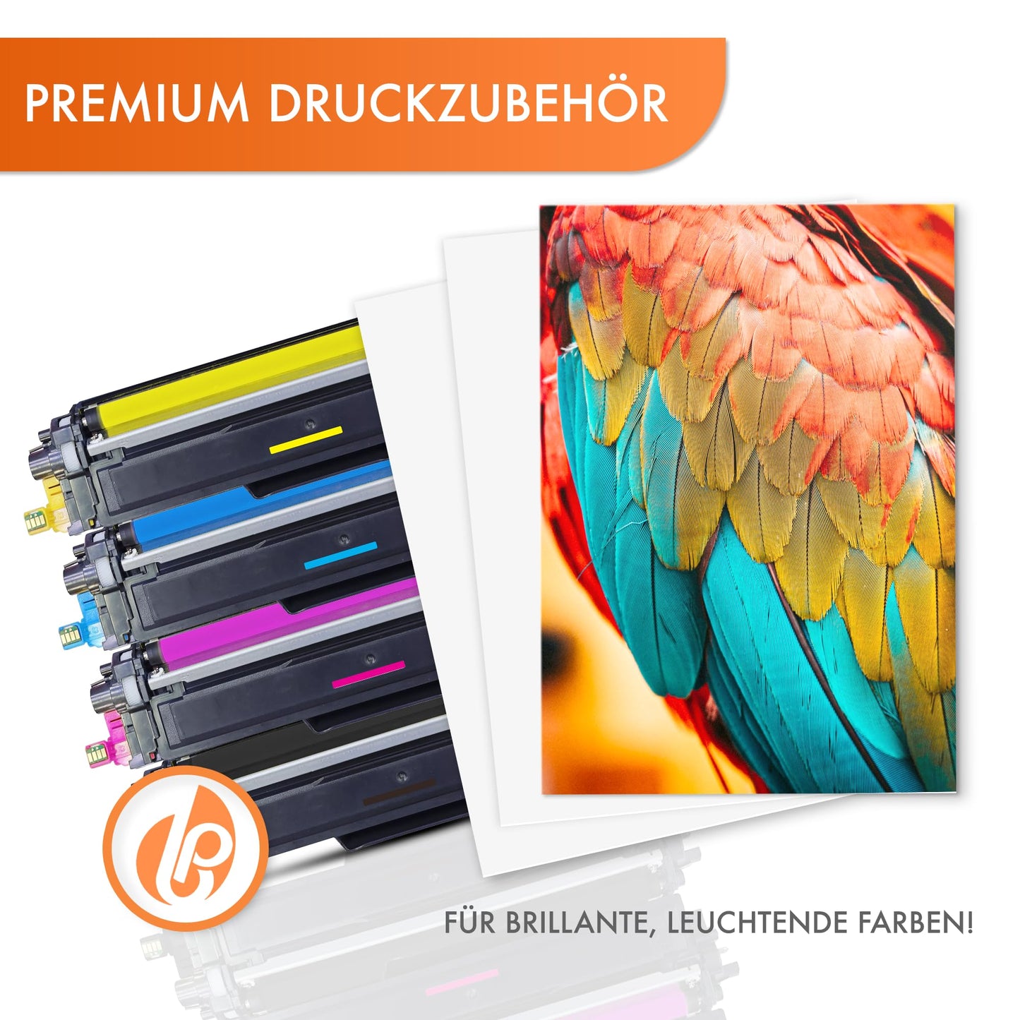Bubprint TN-247 compatible as a replacement for Brother TN-243CMYK TN247 toner for Brother MFC-L3750CDW DCP-L3550CDW MFC-L3770CDW HL-L3210CW HL-L3230CDW DCP-L3510CDW HL-L3270CDW MFC-L3710CW L3730 5-pack