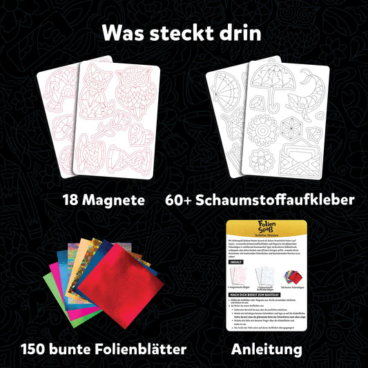 Skillmatics Slide & Seek - Pretty patterns, Easter basket fillers, mess-free art, magnets, DIY colorful creative activity, craft sets, gifts for kids, teens, adults, families.