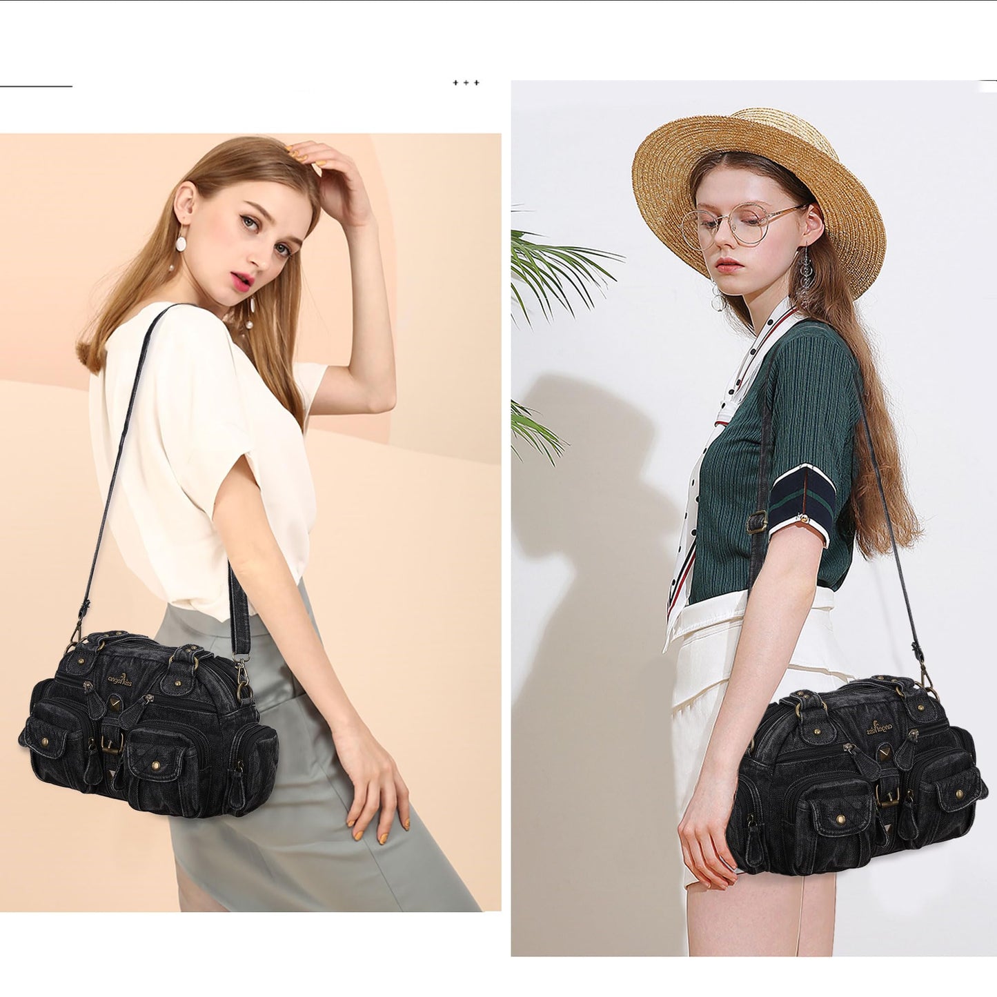 Angel Kiss Women's Handbag Large Shopper Bag Fashion Shoulder Tote Bag