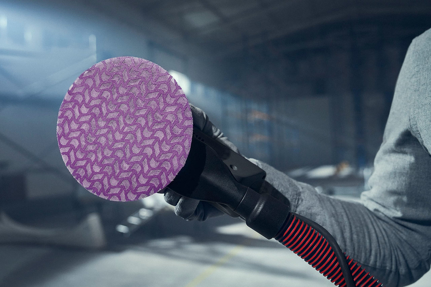 3M Xtract Cubitron II Mesh Grinding Disc 710W, 150 mm, 180+, non-perforated violet