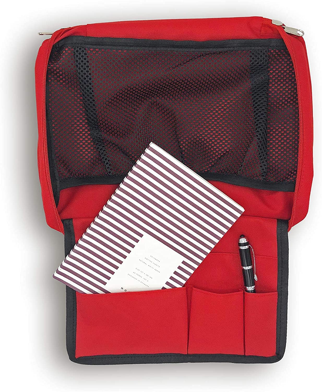 Dakita First Aid Kit for Trainees - Funny gift for starting training or exams - 28x18x8 cm - red, empty