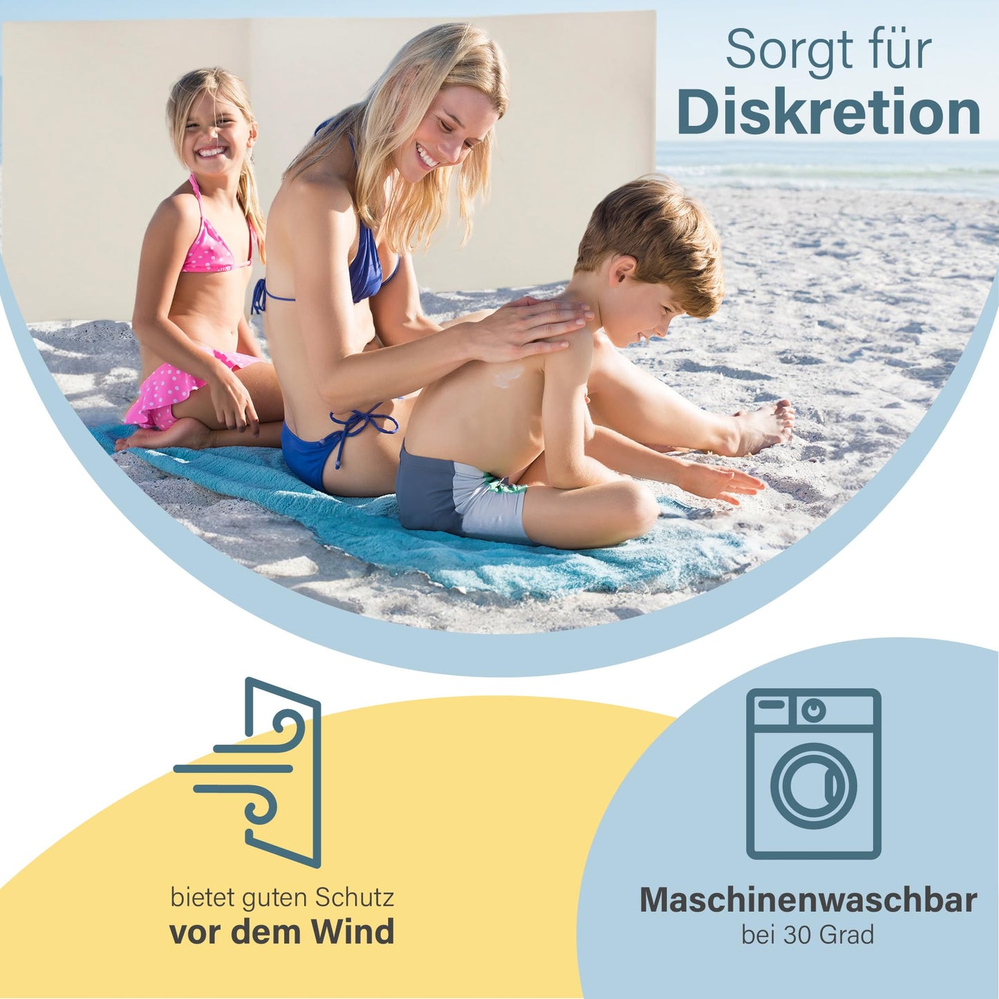 Windshield camping privacy screen beach, Mobile beach windshield 5m, Windshield camping privacy screen.