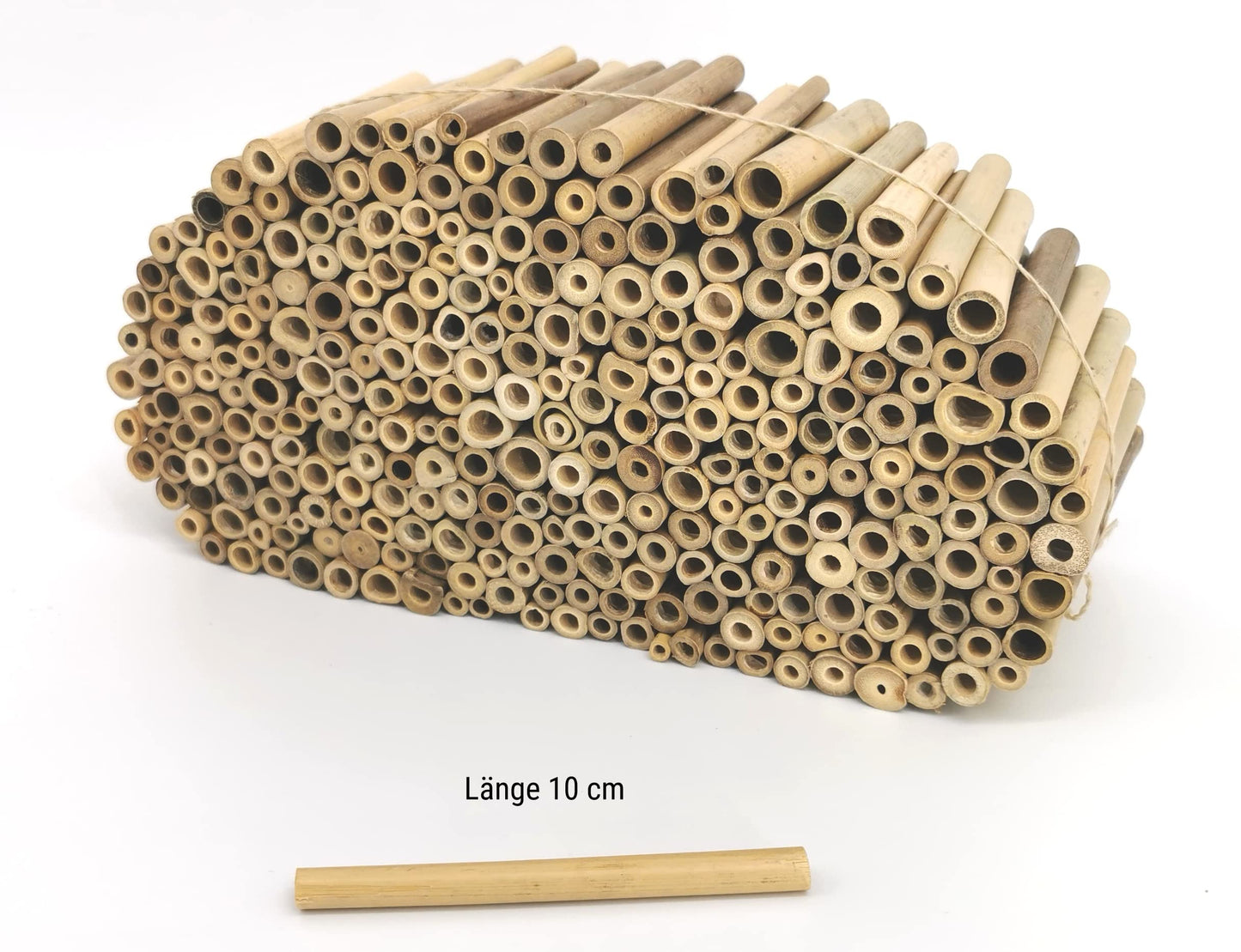 action green MEGAPACK Bamboo tubes Insect hotel Craft supplies approx. 300 nesting tubes 10cm + 300g clay powder & more! for wild bees & solitary wasps
