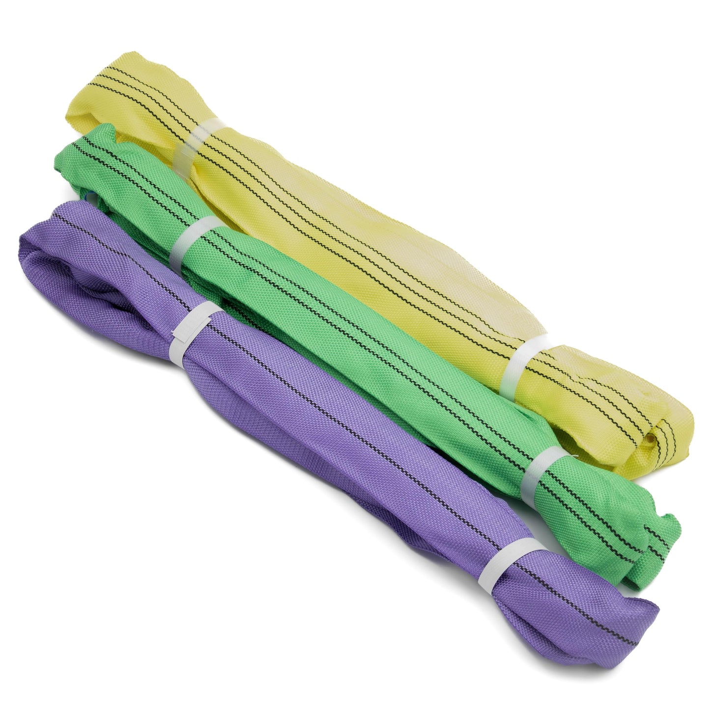 ALFA LOGISTICS Round sling 10m circumference 2t capacity - Round slings EN1492-2 - Durable round sling polyester - Round sling 2t capacity