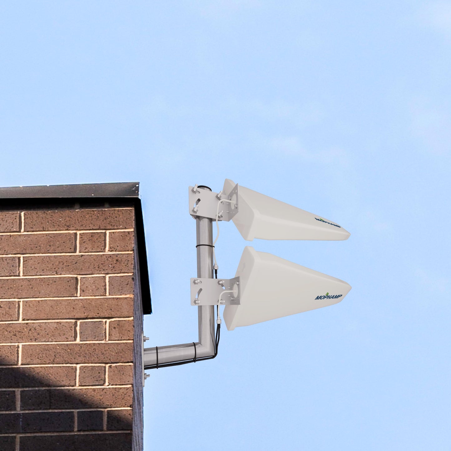4G 5G outdoor antenna LTE MIMO 2x2 directional antenna with high gain SMA/TS9 external antenna 698-3800MHz enhances wireless connectivity for signal boosters, routers, and modems (ATK01)