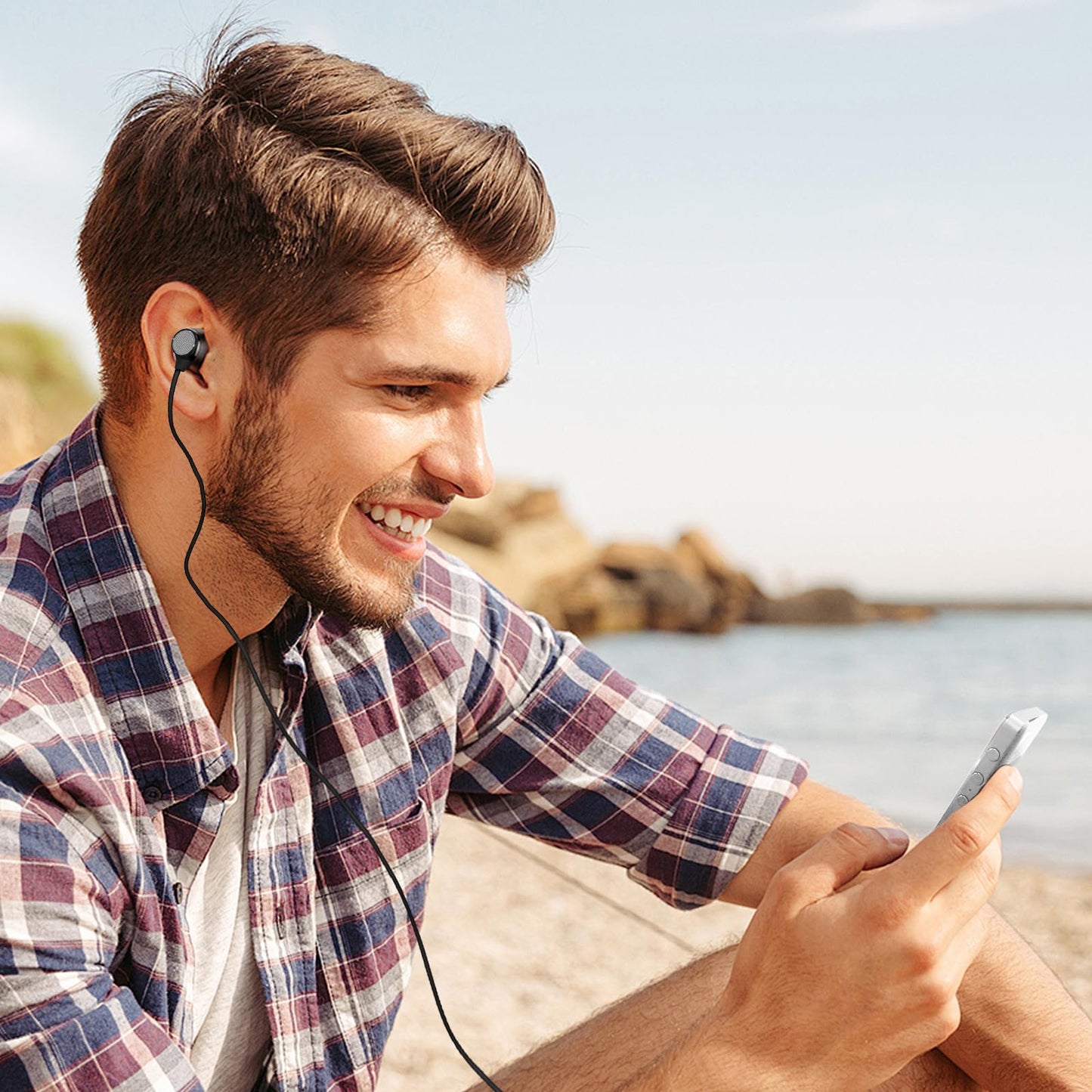 HIFI WALKER G7 MP3 Player with Bluetooth and WiFi- MP3 Player with Spotify and Camera, Android MP3 Player, Touchscreen 144GB MP4 Music Player with Speaker, Support YouTube, Audible