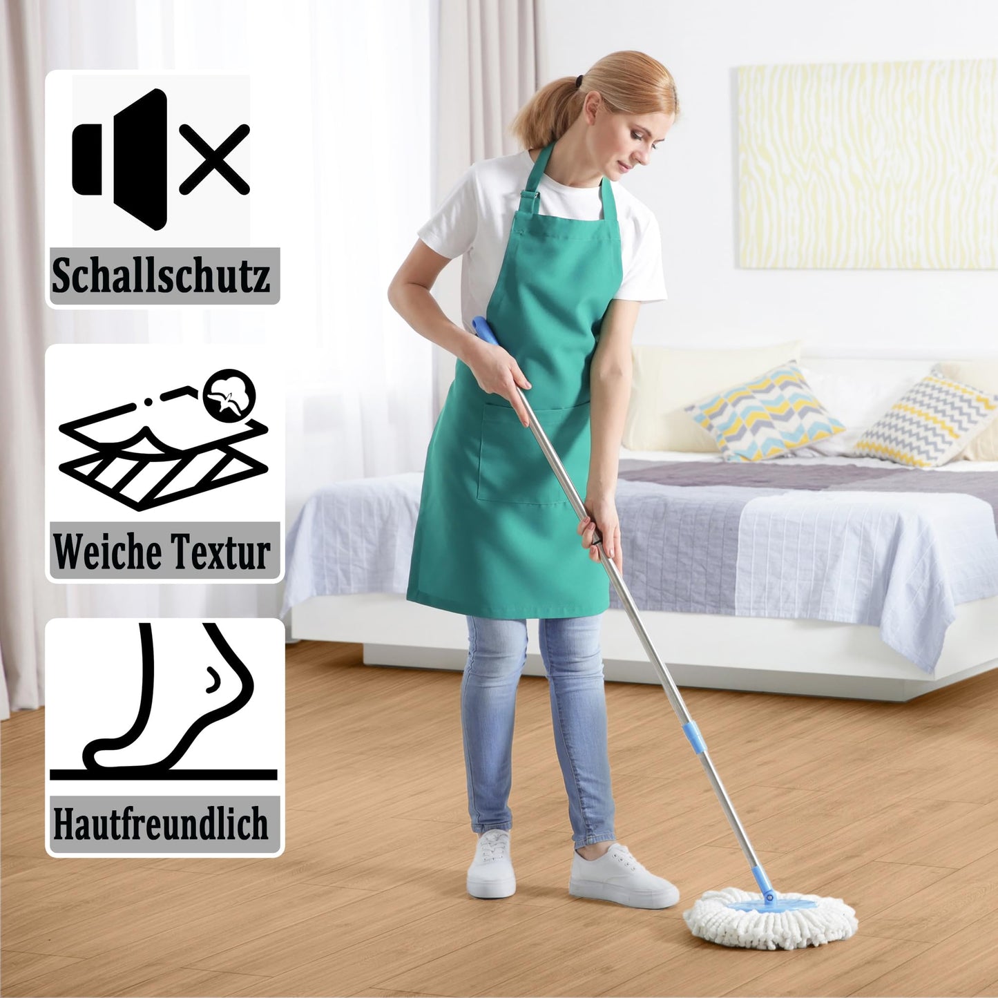 On PVC flooring Vinyl self-adhesive 36 pieces 5.02m², wood grain floor tiles with wood look, vinyl adhesive tiles waterproof non-slip for kitchen, living room, balcony (Brown oak)