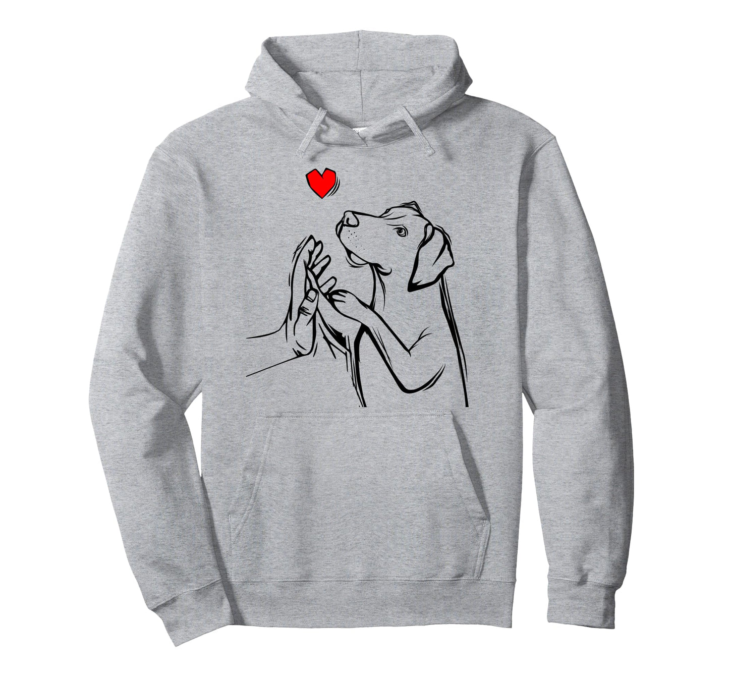 Hungarian Vizsla Love Dog Mom Owner Girl Kids Sweatshirt Hoodie
