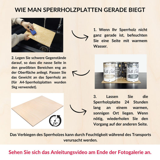 Creative Deco 10 x A3 Plywood Sheet 3mm | 420 x 300 (+/- 2) mm | Birch Plywood Thin Wood Cutouts | Perfect sheet for scroll saw, wood burning, laser cutting, CNC router, piercing.