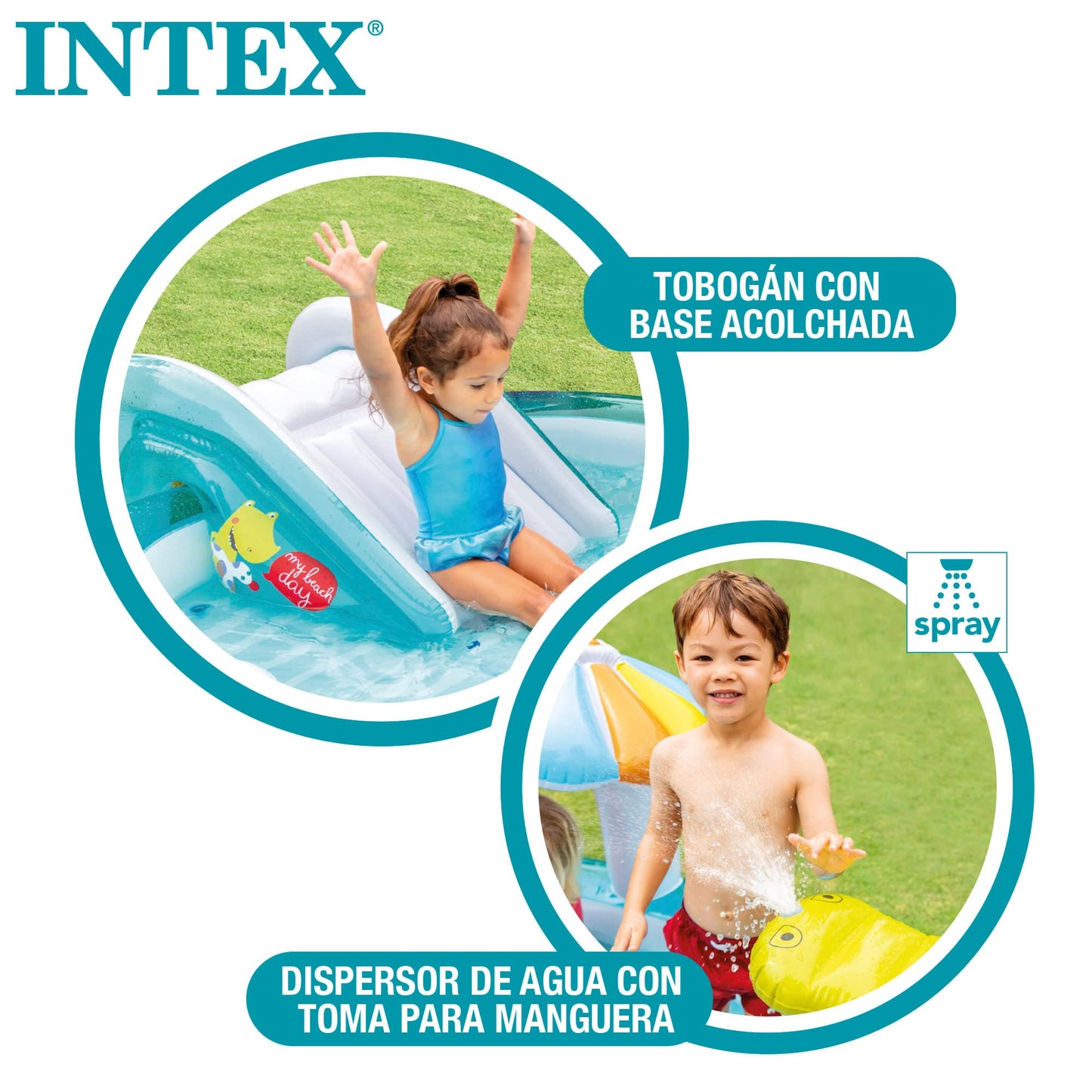 Intex inflatable pool, Color, 229 x 152 x 56 cm
