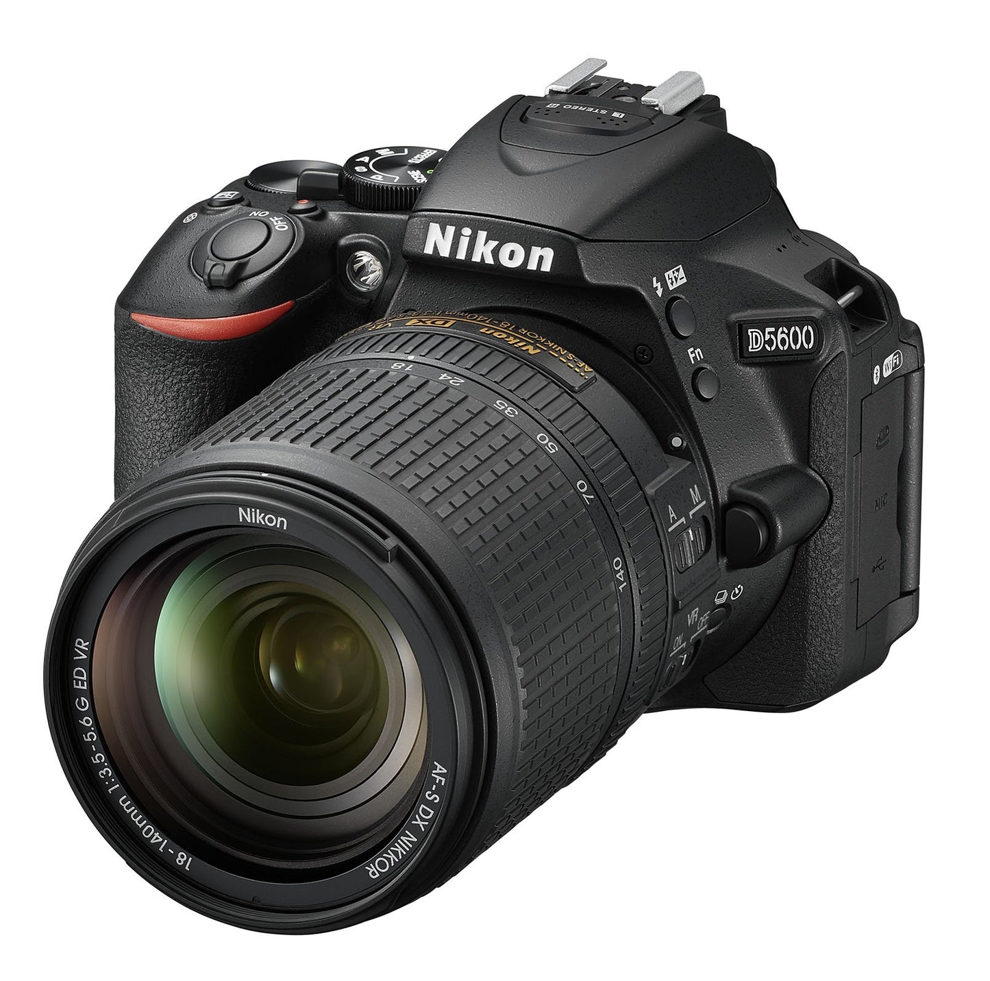 Nikon D5600 Digital SLR Camera, Black
