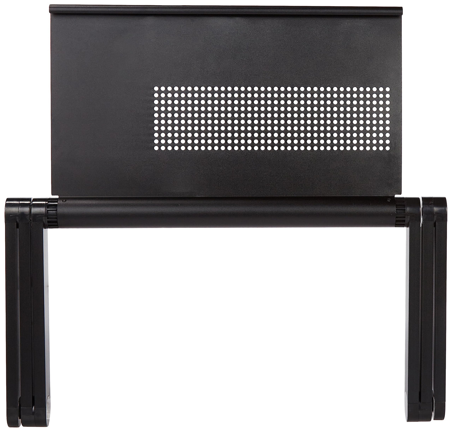 Uncaged Ergonomics Adjustable Book and Laptop Stand - portable aluminum stand for textbooks, cookbooks, recipe books, and tablets.