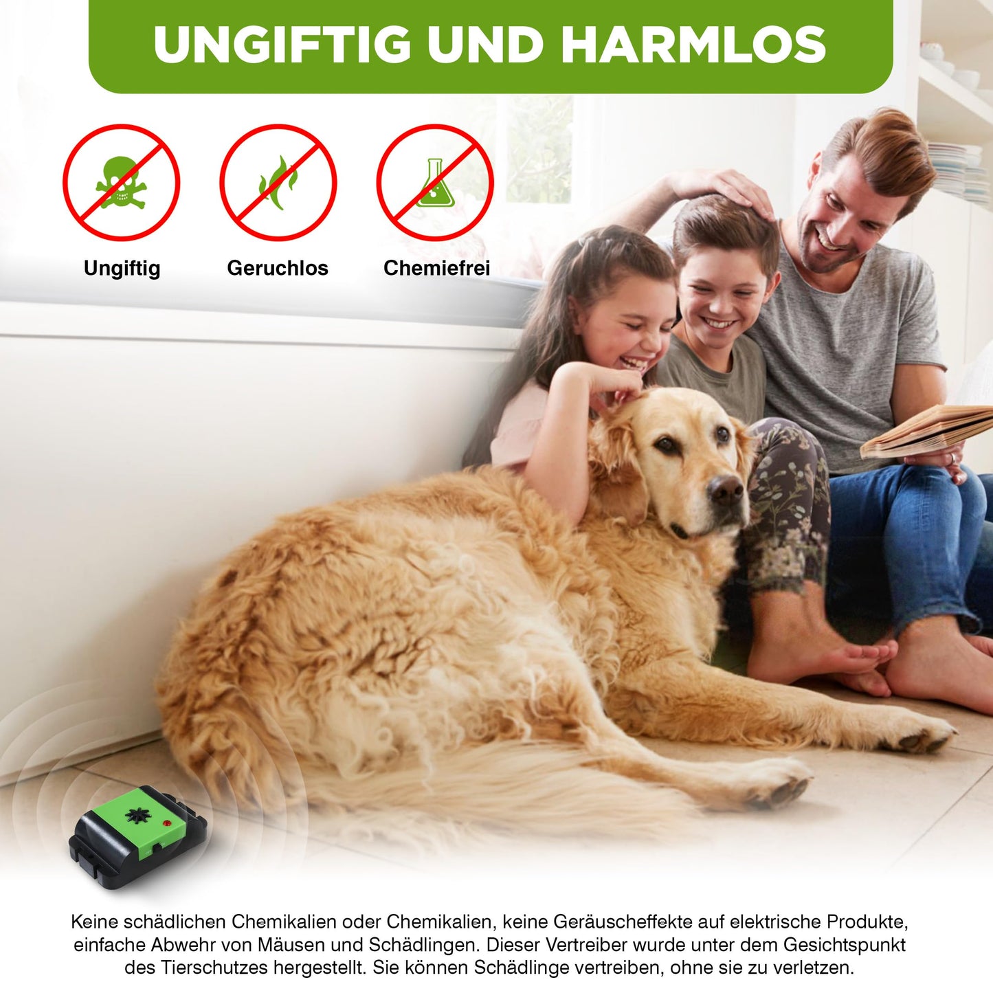 ISOTRONIC Marten Deterrent MartenFix | Battery Marten Repellent Marten-Free Mobile | Mouse Deterrent for Car Vehicle Attic Basement | Marten-Free Marten Protection with Ultrasonic Acoustic (2)
