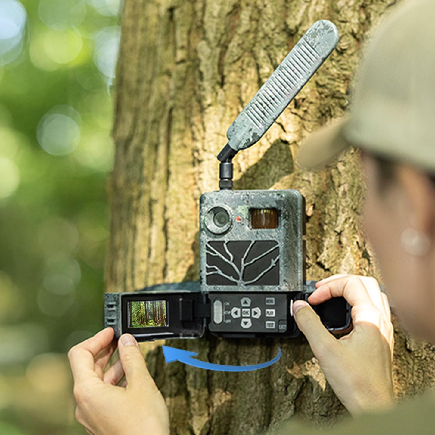 Zeiss Secacam 3-4er Pack - 4G Premium Trail Camera with Mobile Transfer App, SIM card, 32GB internal memory, 940nm LEDs, APP control, motion sensor Night Vision