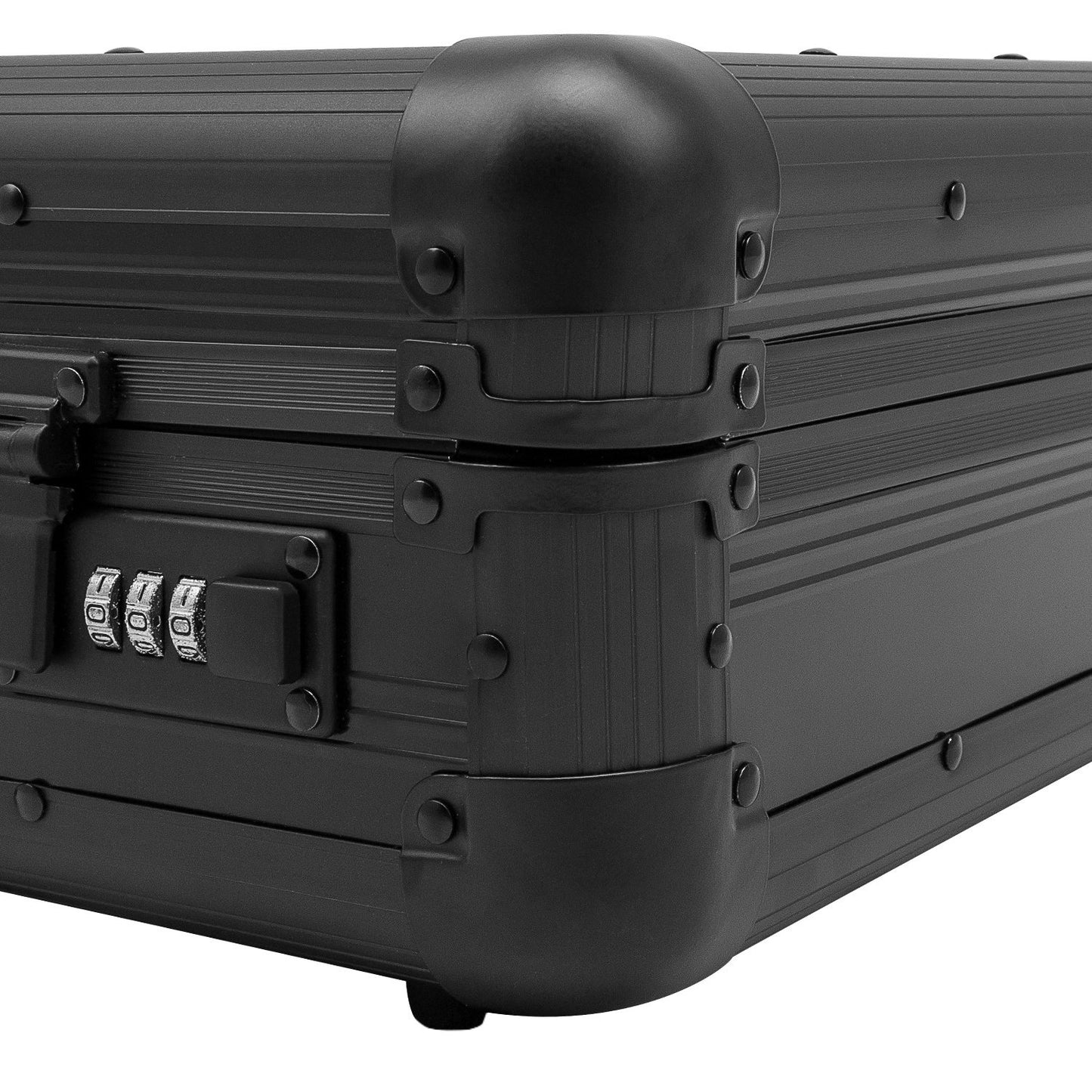 anndora aluminum briefcase black attaché case with combination lock