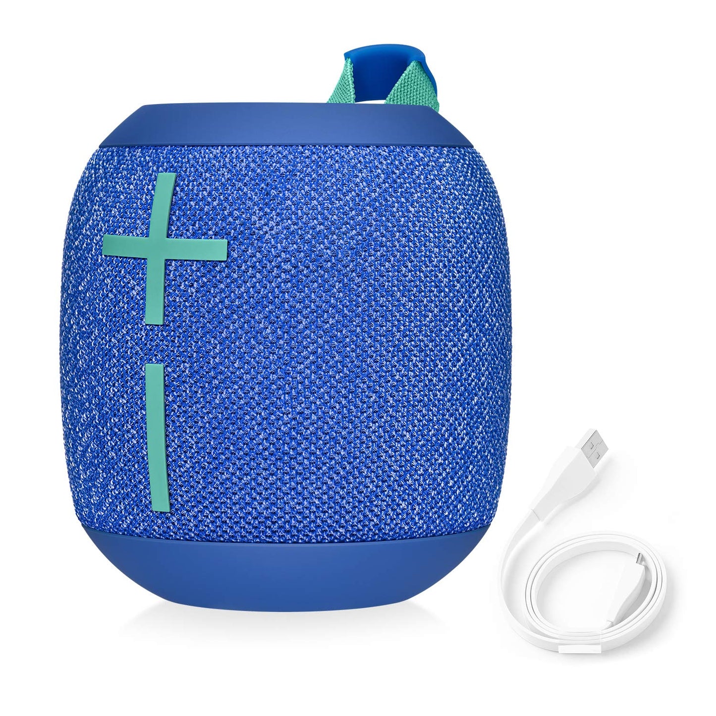 Ultimate Ears Wonderboom 2 Portable Bluetooth Speaker, 360° Sound, Waterproof & Dustproof, Outdoor Mode, Connect 2 Speakers for Stereo Sound, 13-Hour Battery Life - Individually, Blue
