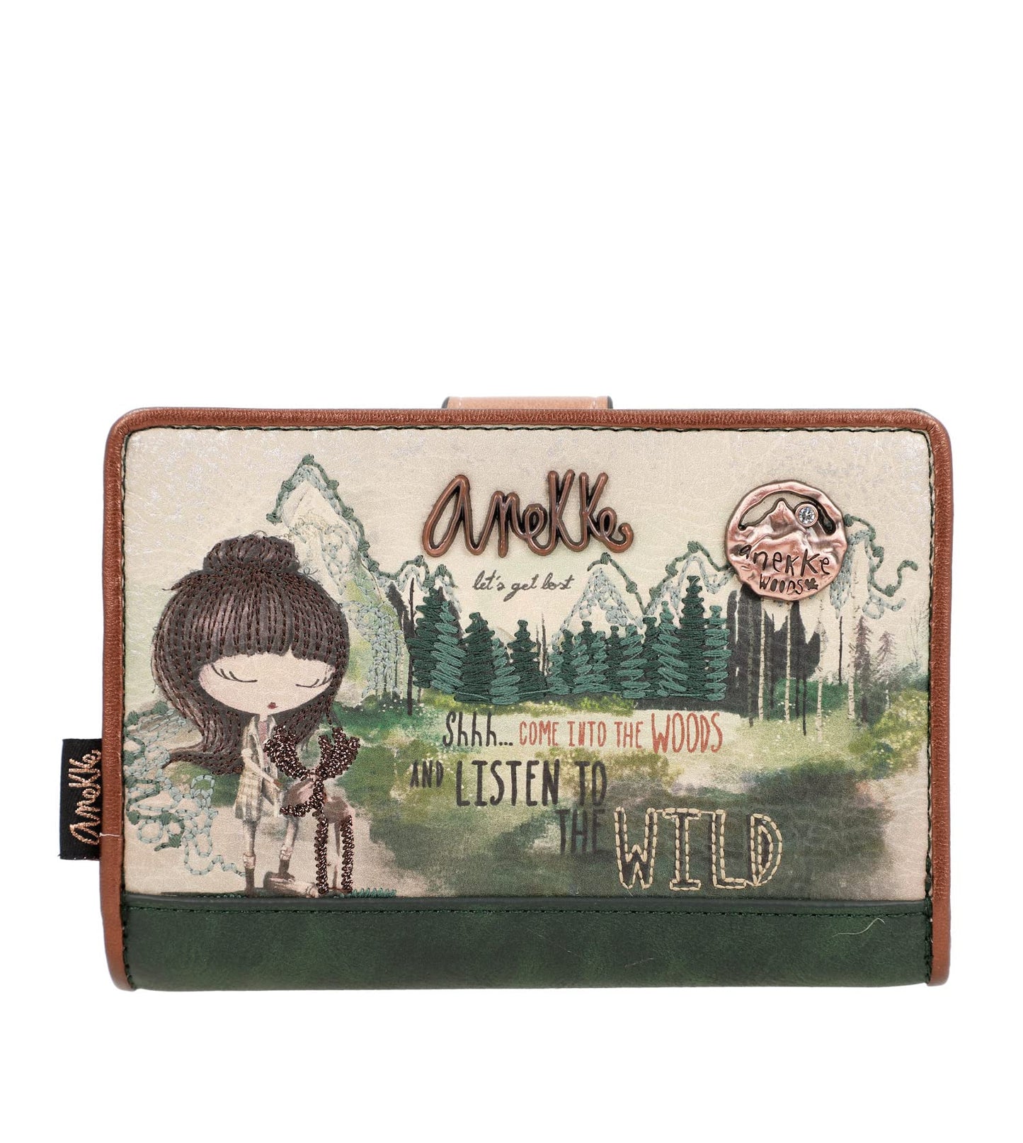 Anekke Wallet M with flap, combo (theforest), size -