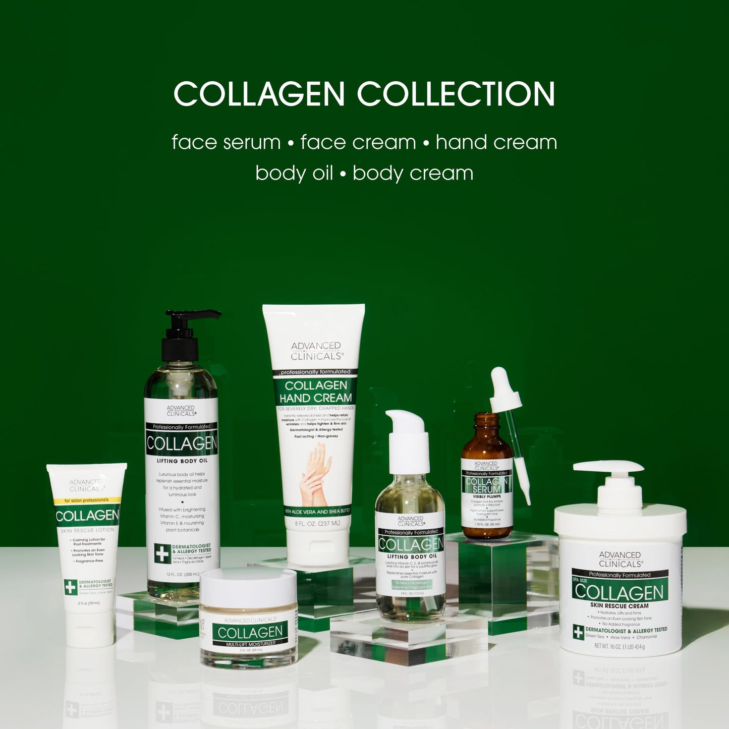 Advanced Clinicals Collagen Skin Rescue Lotion by Advanced Clinicals