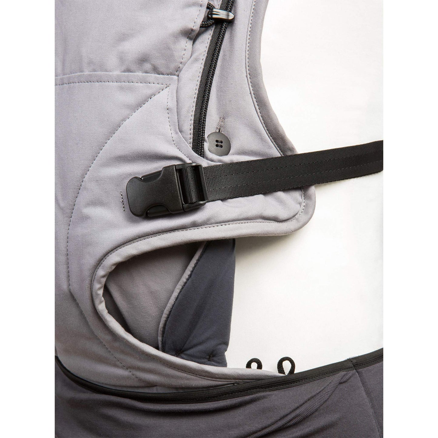 Ruckeli baby carrier from birth slim gently grey