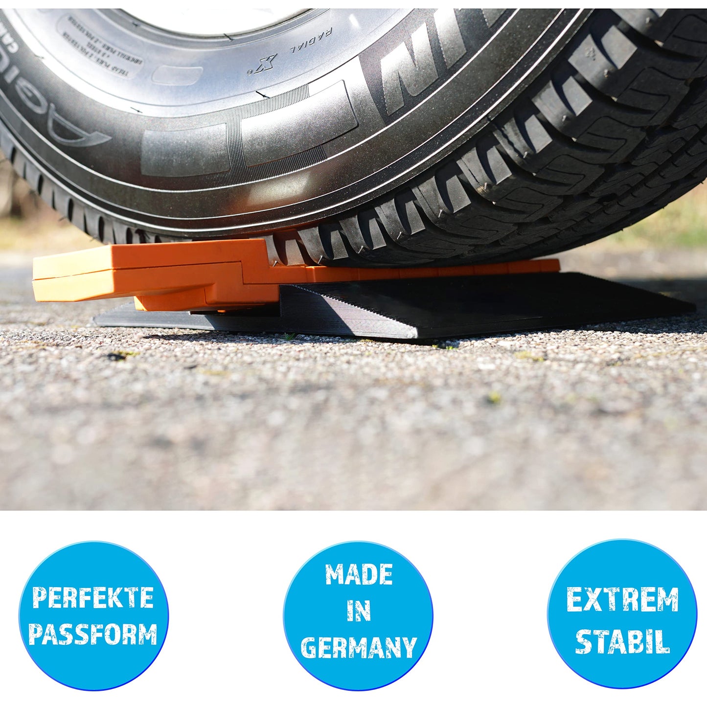 7more ramp suitable for Reich CWC vehicle scale motorhome scale Black