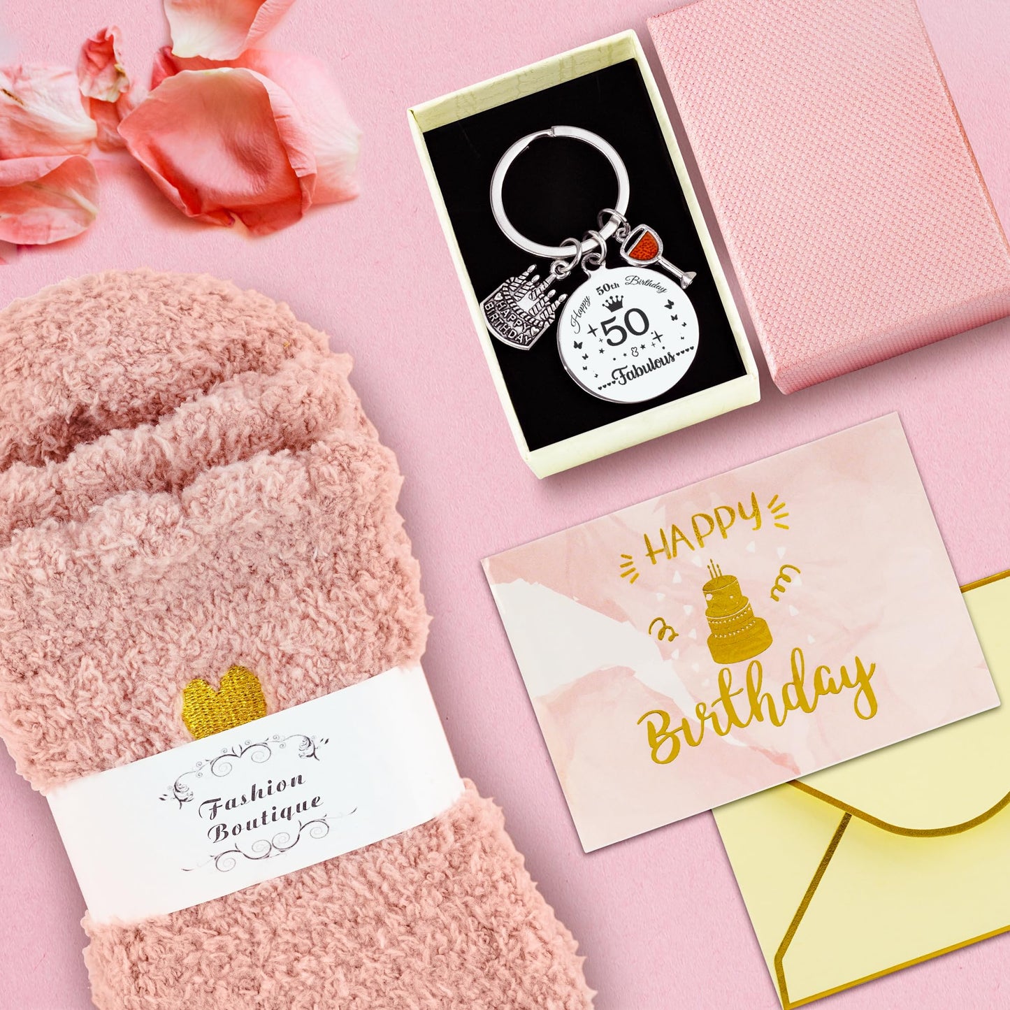 Epessa 50. Gifts for women, Birthday gift for women, Funny gift set for women, 50th Birthday gift set, Birthday gift for mother aunt neighbor teacher colleague