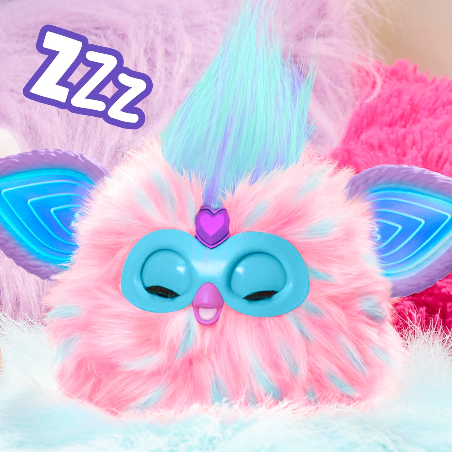 Furby (pink Interactive Plush Toy - Speaks German & Furbish, responds to voice, Dances & lights up - 5 game modes, 600+ reactions - Electronic toy for ages 6 and up.