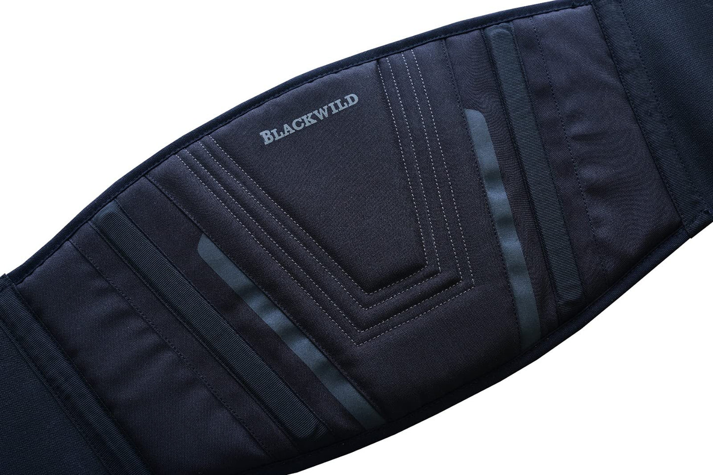 BLACKWILD Kidney Belt Motorcycle| Kidney Belt Motorcycle Men and Women, Basic Black | Effective stabilization kidney warmer lumbar support Kidney Belt (4XL = 155-170cm belly circumference)