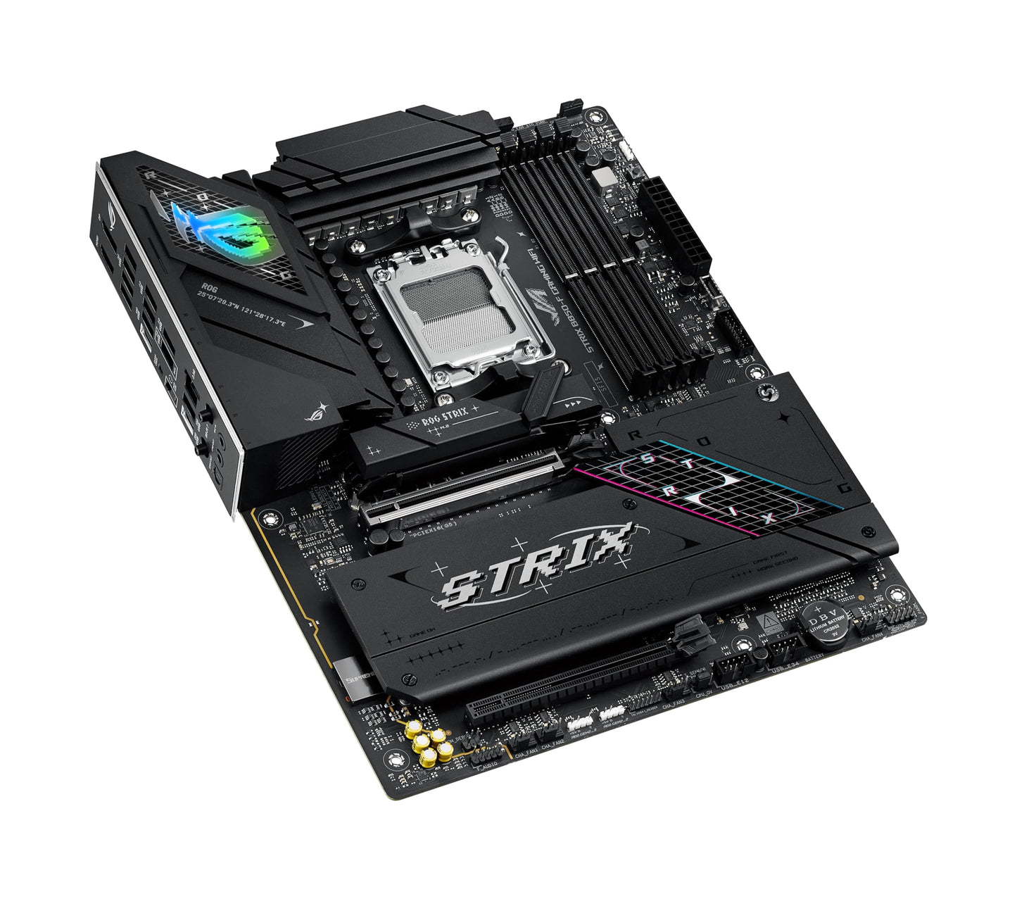 ASUS ROG Strix B850-F Gaming WiFi motherboard socket AMD AM5 (AMD B850, ATX, DDR5 memory, PCIe 5.0, WiFi 7, 2X PCIe 4.0 M.2, Aura Sync)