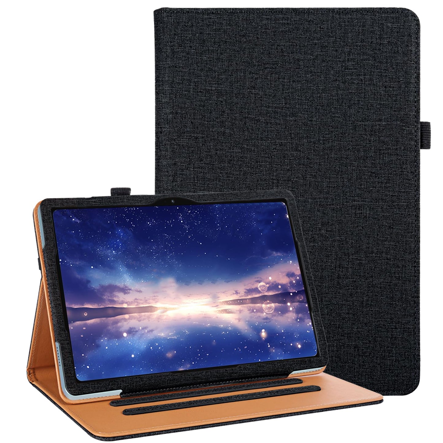 Vakarey for DOOGEE U11 Tablet Case, Multi Angle Support Case for DOOGEE U11 Pro 11 Inch, Black